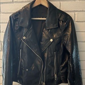 BLANK NYC Patent Leather Jacket